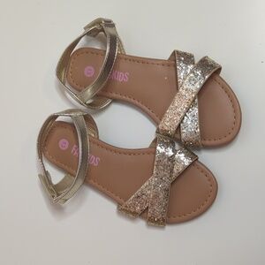 Girls Glitter Sandals